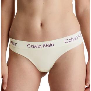 String Beige Femme Calvin Klein Jeans Thong pas cher