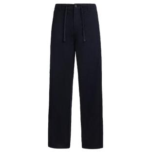 Fließende Hose in Marineblau für Herren von Teddy Smith Linen Ansicht 0
