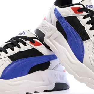 Baskets Noires/Blanches/Bleu Puma Homme Puma Trinity 2 vue 0