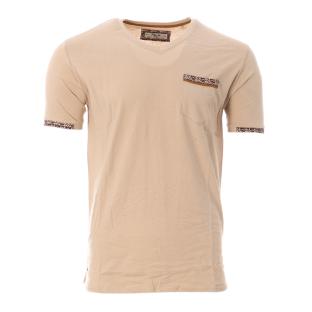 T-shirt Beige Homme RMS26 91277 pas cher