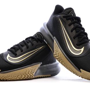 Chaussures de Basketball Noires/Marron Homme Nike Precision VII vue 7