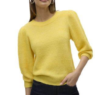 Pull Jaune Femme Vero Moda Vigga pas cher