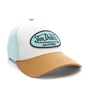 Casquette Bleu/Blanc/Camel Homme Von Dutch Ahig vue 0