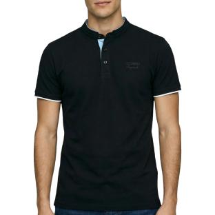 Polo Noir Homme Lee Cooper GLC2047 vue 0