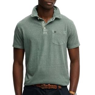 Superdry Classic Men’s Khaki Polo Shirt Photo of the Espace des Marques %store% store - view of %key%