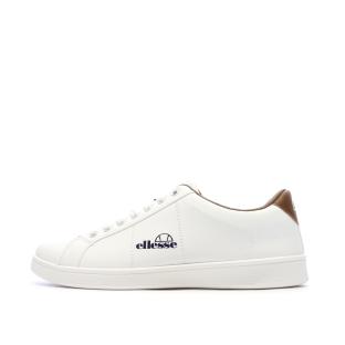 Baskets Blanches/Marrons Homme Ellesse Defender pas cher