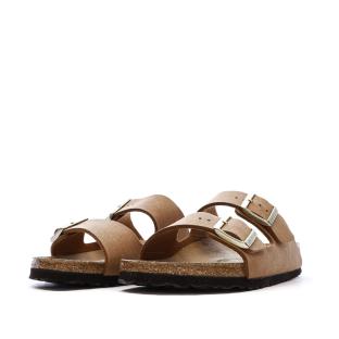 Sandales Brun clair Mixte Birkenstock Arizona vue 0