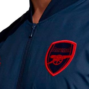 Arsenal Veste Marine Homme Adidas Anthem vue 3