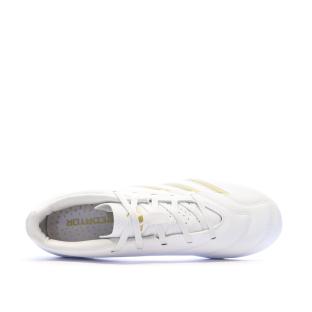 Chaussures de Foot Blanc/Doré Homme Adidas Predator Club FxG vue 0