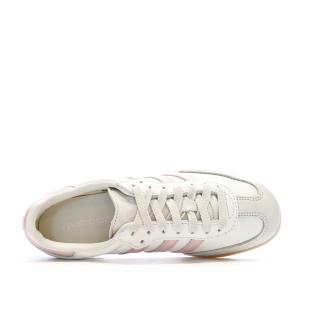 Samba Baskets Beige/Rose Femme Adidas vue 0