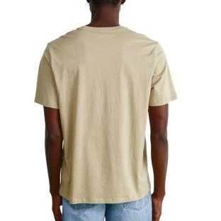 Camiseta beige para hombre de Timberland con insignia en la manga ver 0