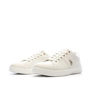 Baskets Beiges Femme US Polo ASSN For Everyday vue 0
