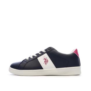 Baskets Marines/Roses/Blanches Femme US Polo ASSN For Everyday vue 0