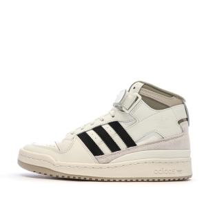 Baskets Ecrus Homme Adidas Forum Mid pas cher