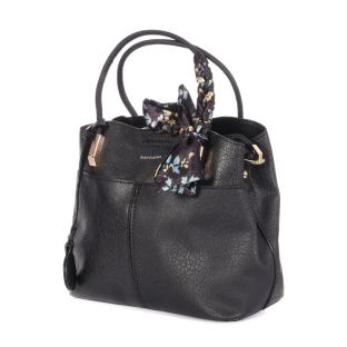 Sac à Main Noir Femme Manoukian ALBANE vue 2