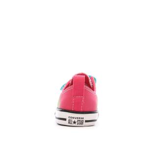 Baskets Bleu/Vert/Rose Fille Converse All Star Easy vue 3