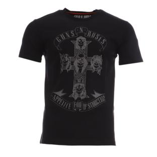 T-shirt Noir Homme Vintage Tee 1132275 pas cher