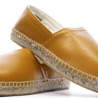 Espadrilles Camel Femme Pare Gabia Anitz vue 0