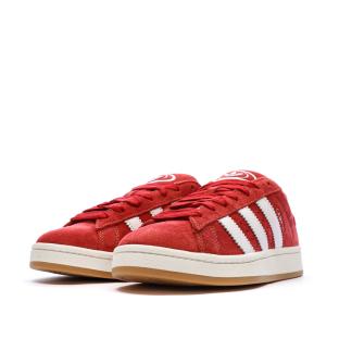 Campus Baskets Rouge Clair Homme Adidas vue 6