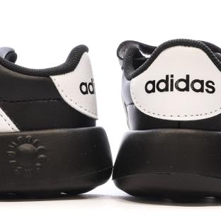 Baskets Noir/Blanche Enfant Adidas Advantage Cf I vue 7