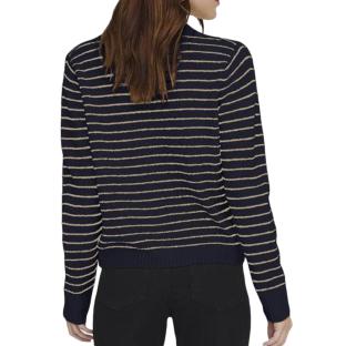 Gilet Marine/Beige Femme Only Chester vue 2