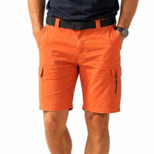 Pantalones cortos cargo naranjas para hombre de Columbia, modelo Silver Ridge ver 0