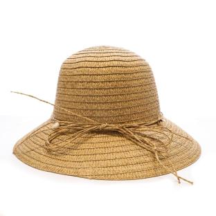 Chapeaux Marron Via Lorenzo Cloche Camel vue 0