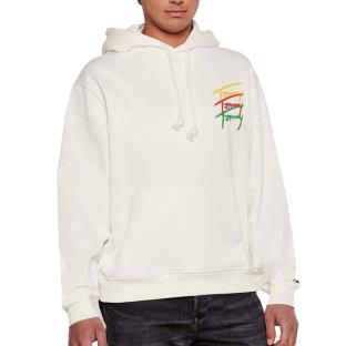 Sweat Blanc Homme Tommy Hilfiger DM0DM21372 pas cher
