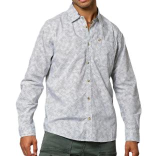 Chemise Blanc/Marine Homme Kaporal KROF pas cher