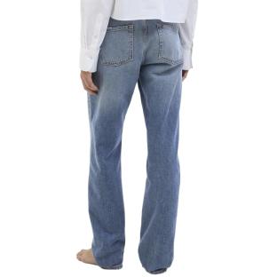 Jean Droit Bleu Femme JJXX Seoul Str vue 0