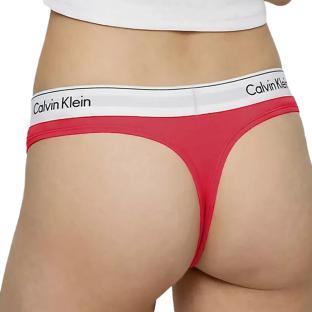 X2 Strings Gris/Rose Femme Calvin Klein Jeans Thong vue 0
