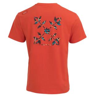 T-Shirt Rouge Homme Oxbow Fuzzy vue 0