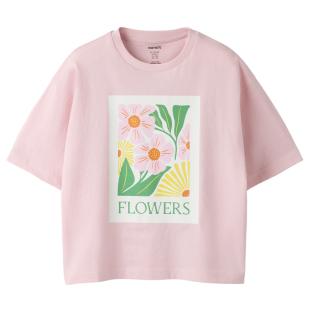 Pink Girls’ T-Shirt Name it Nkfhelga Photo of the Espace des Marques %store% store - view of %key%