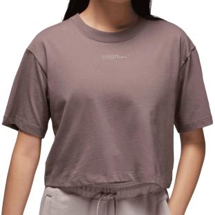 T-shirt Marron Femme Nike Boxy vue 0