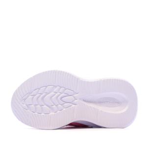 Baskets Rose Fille Skechers Sola Glow vue 0