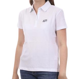 Polo Blanc Femme Lee cooper Omara pas cher