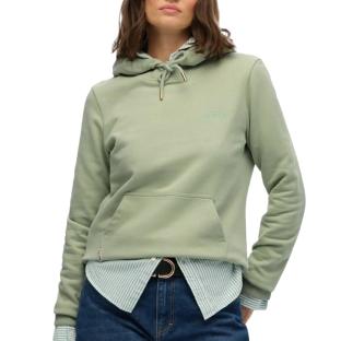 Sweat Vert Femme Superdry Essential pas cher