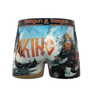 Boxer Bleu Garçon Freegun Viking vue 0