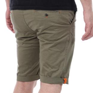 Short Kaki Homme La Maison Blaggio VEZOUL vue 2