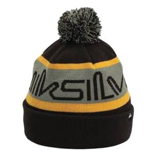 Bonnet Noir/Jaune Homme Quiksilver Summit vue 0