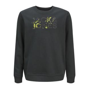 Sweat Gris Foncé Garçon Jack & Jones Splash vue 0