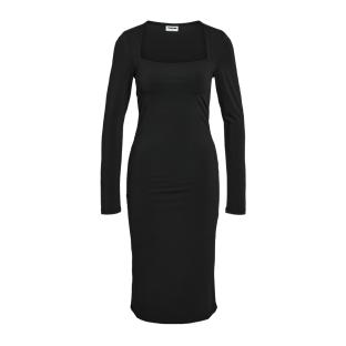 Robe Moulante Noir Femme Noisy May Sqaure Neck pas cher