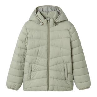 Doudoune Verte Clair Fille Name it Marble pas cher