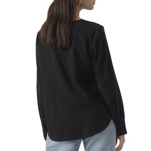 Blouse Noires Femme Vero Moda Lena vue 2