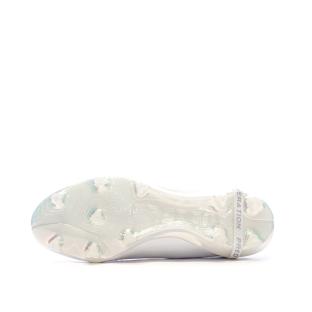 Chaussures de football Blanches Homme Adidas Predator Elite vue 4