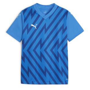 Maillot de football Bleu Turquoise Garçon Puma Teamglory Jersey Jr vue 0