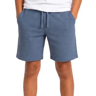Short Bleu Foncé Garçon Paname Brothers Texture Indigo vue 0