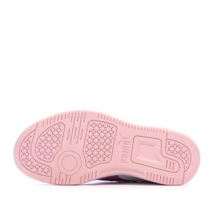 Zapatillas de deporte rosas para niña Puma Rebound ver 0