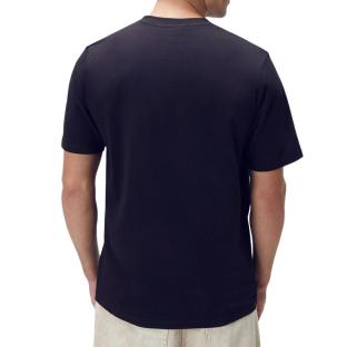 T-shirt Marine Homme Fila Embroidered vue 2