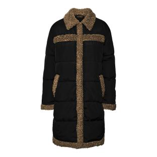 Doudoune Noir Femme Vero Moda Teddy Coat Boos vue 0